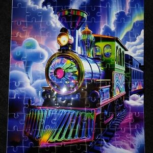 Colorful Train Puzzle